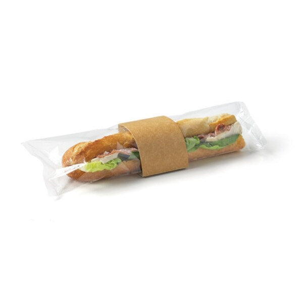 Largest Supplier of Hygiene & Catering, Donegal, UK, Ireland, Kellyshc.ie Kraft RAP Baguette Perforated Film 