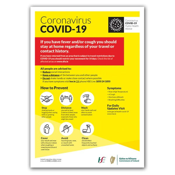 Covid - 19 Sign *Prevention
