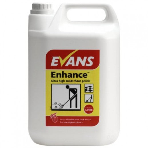 Largest Supplier of Hygiene & Catering, Donegal, UK, Ireland, Kellyshc.ie Evan's Enhance Floor Polish 