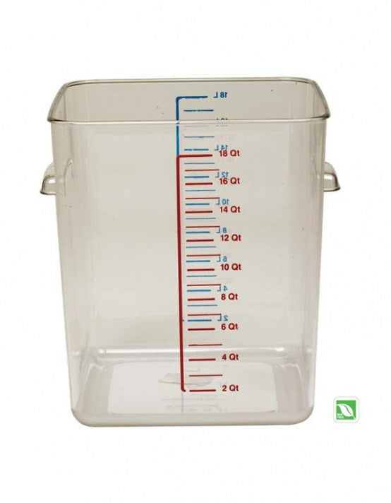 Rubbermaid Space Saving Square Containers