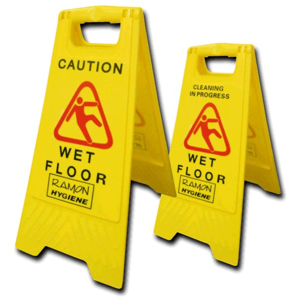 Largest Supplier of Hygiene & Catering, Donegal, UK, Ireland, Kellyshc.ie Caution Wet Floor Sign 